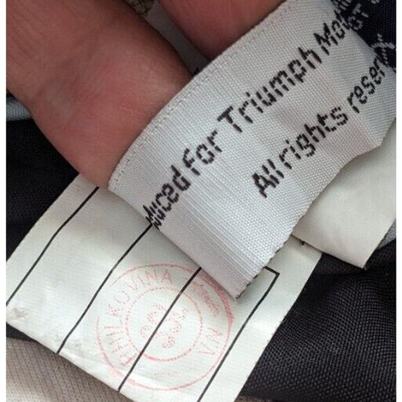 Triumph Motorcycle Jacket Mens Small Bonneville 50th Anniversary T100 1959-2009 - Picture 15 of 16